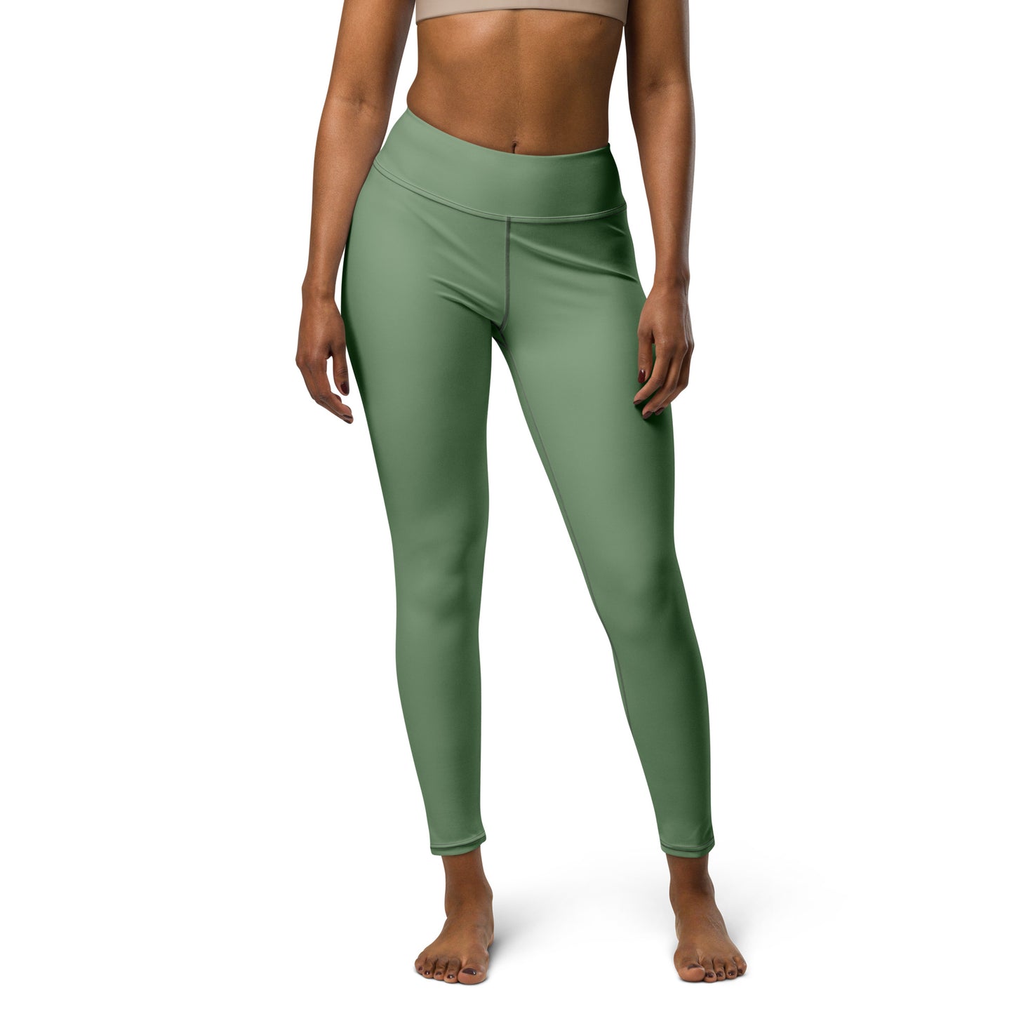 Leggings yoga long Girls Green