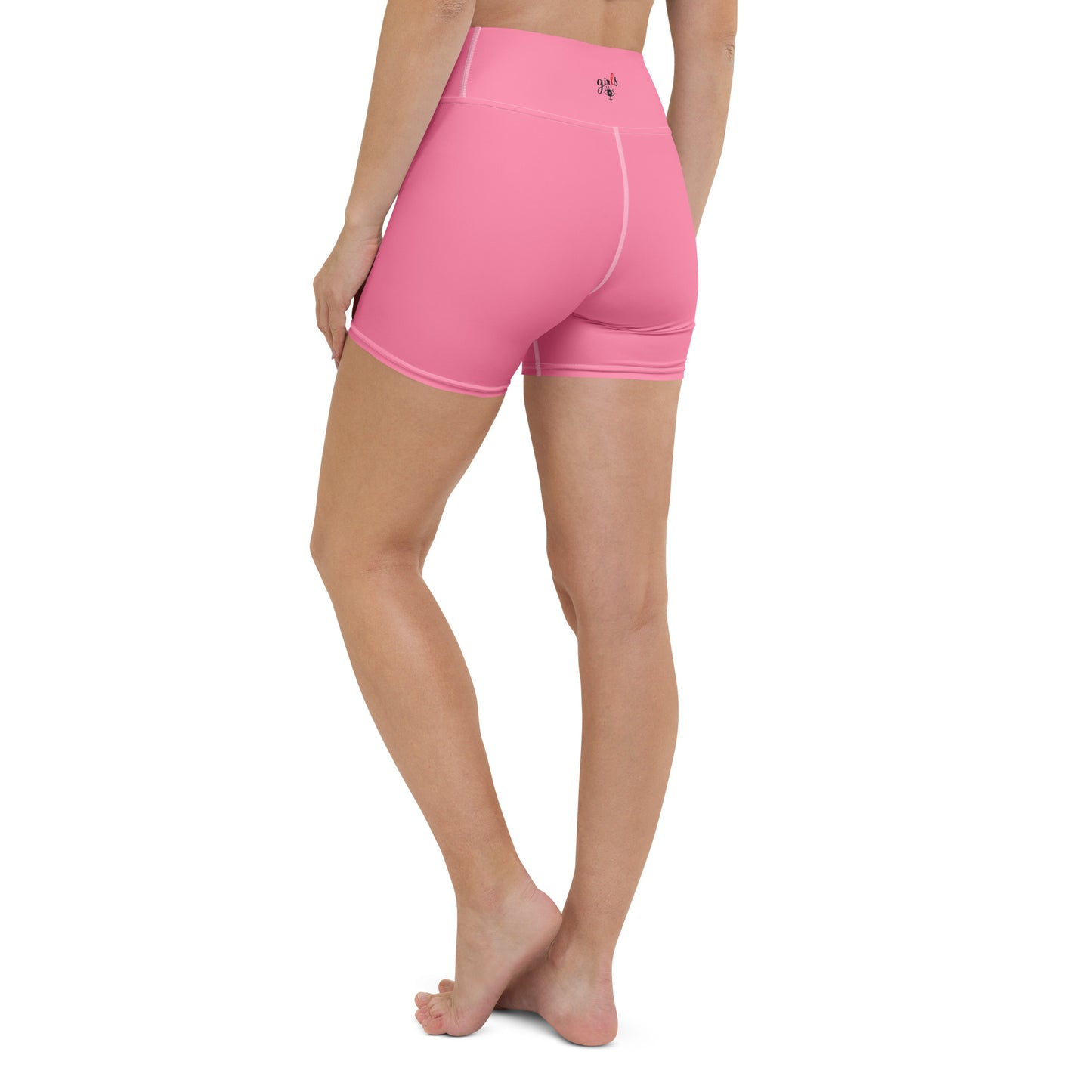 Leggins yoga shorts Girls Pink