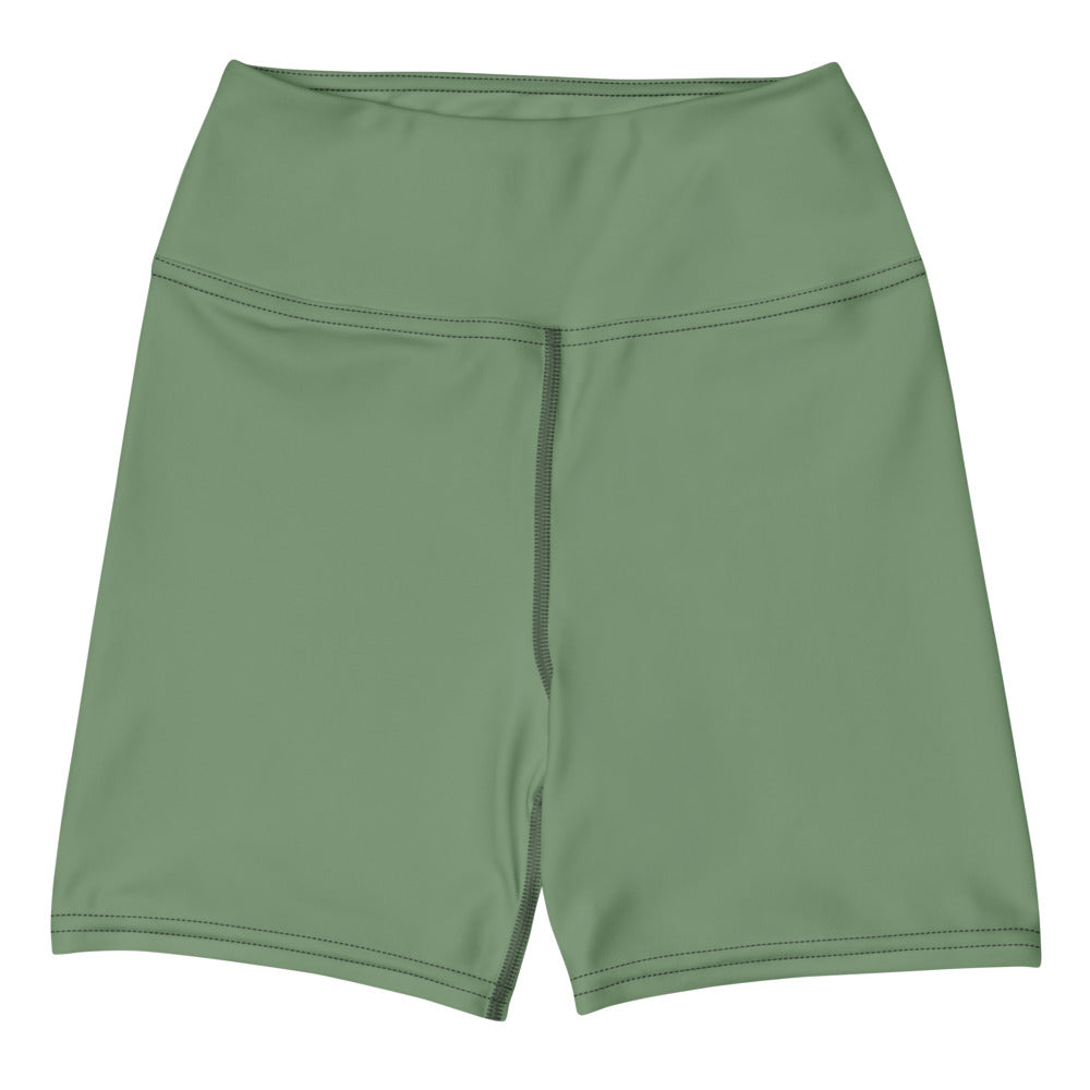 Leggins yoga shorts Girls Green